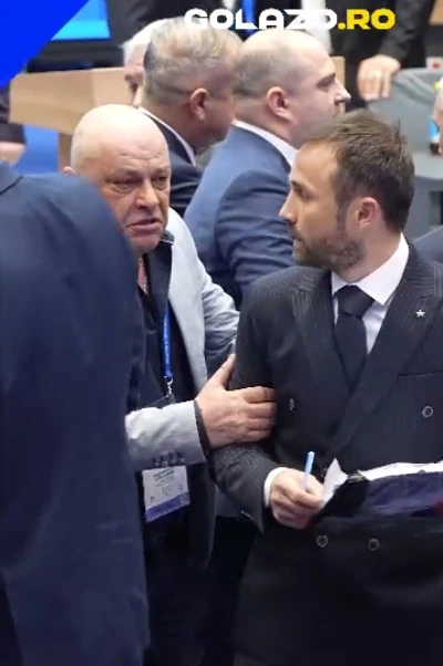 Laurențiu Candrea și Ilie Drăgan la Adunarea Generală FRF 2026
