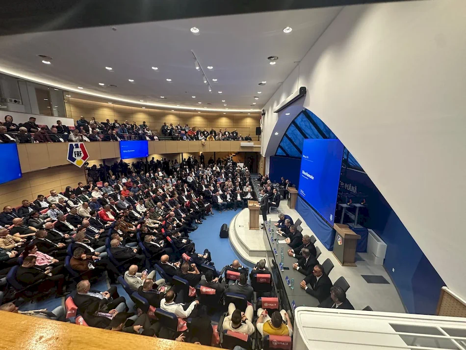 Vot în sala Adunării Generale FRF 2026