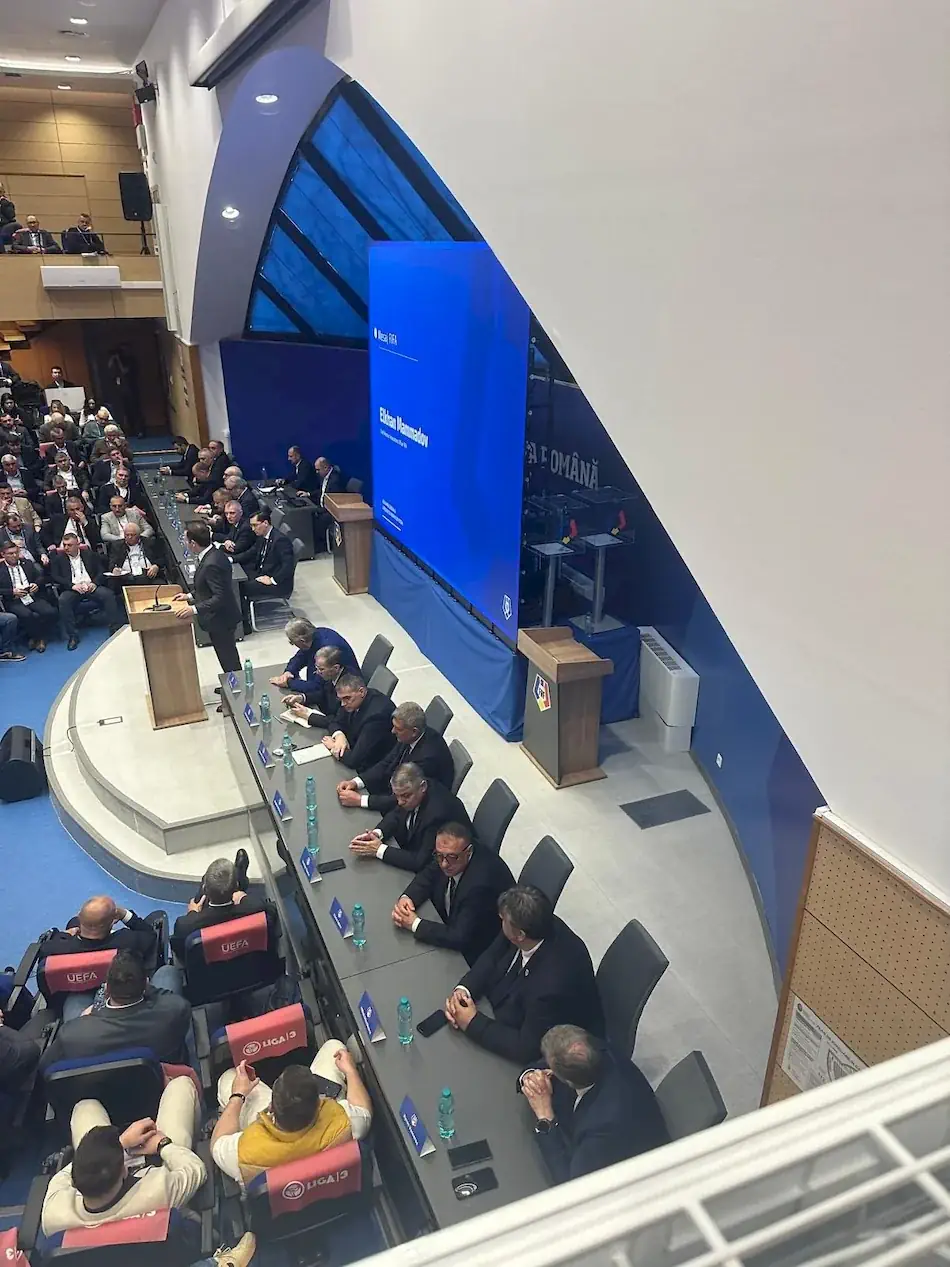 Panoramă din sala Adunării Generale FRF 2026